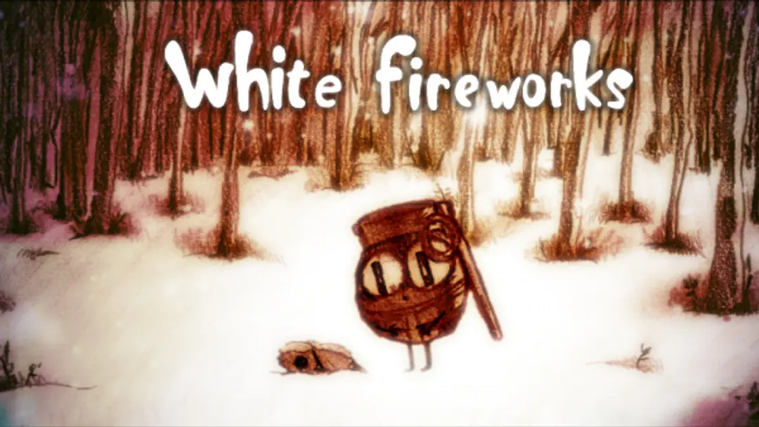 White Fireworks